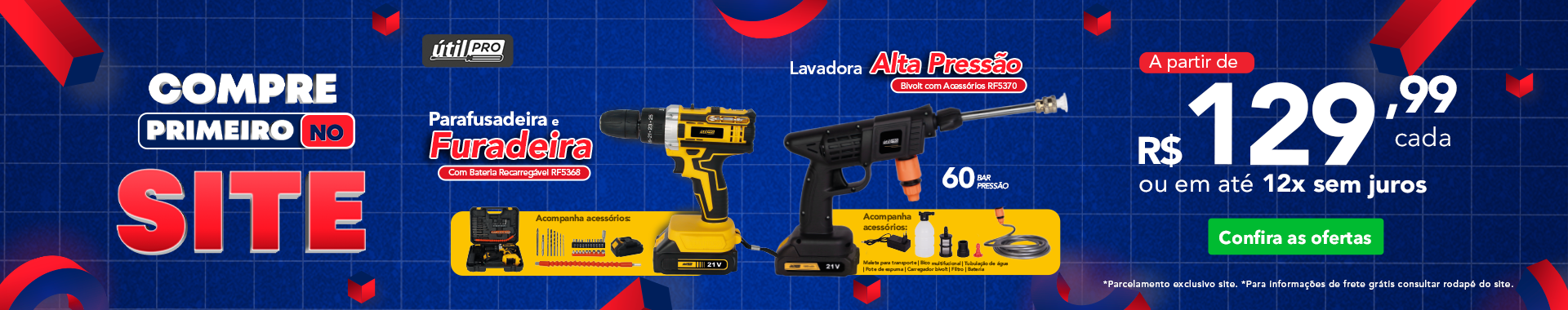 Compre Primeiro no Site